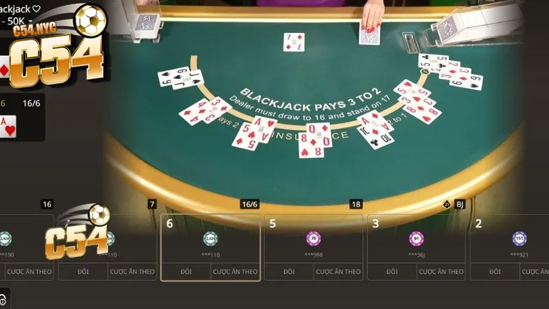 Cách chơi Blackjack - Hướng dẫn tính điểm